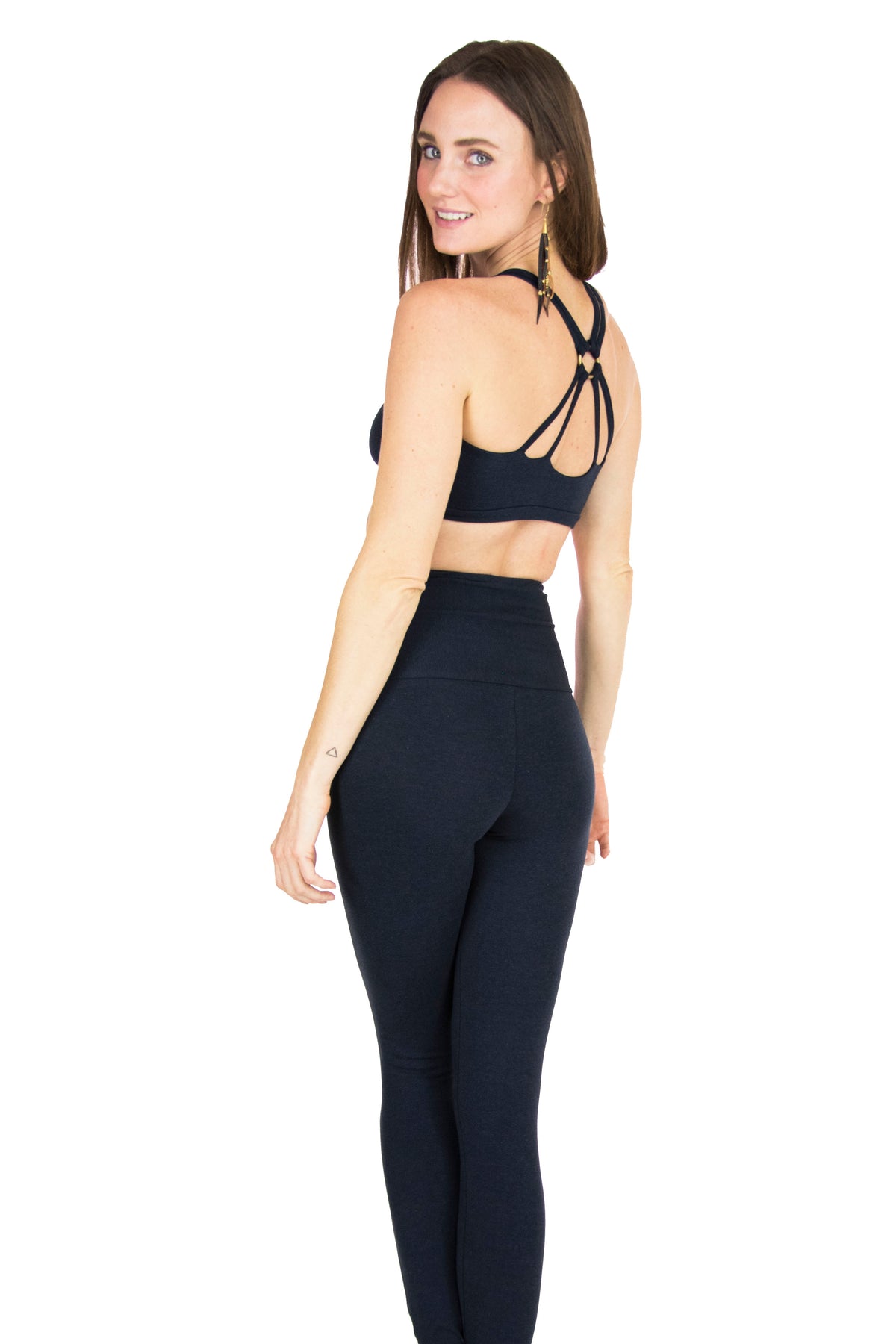 Ready To Go High Waisted Leggings In Black